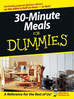 cover image of 30-Minute Meals For Dummies